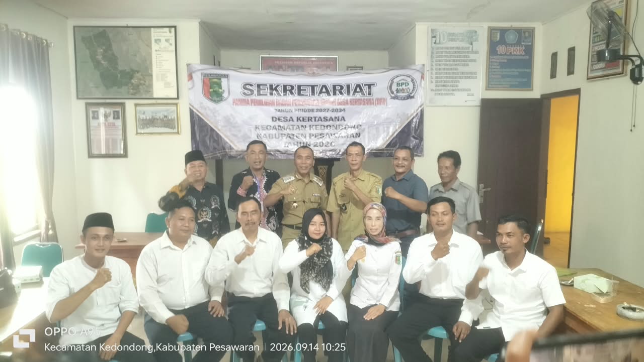 Tujuh Anggota BPD Desa Kertasana Terpilih Secara Aklamasi, Dua Diantaranya Keterwakilan Perempuan